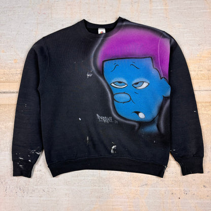 Pinocchio distressed Sweatshirt (L)